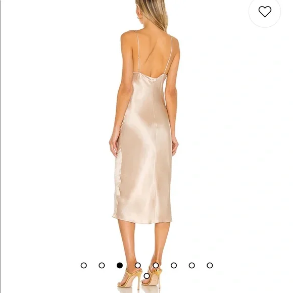 Amanda Uprichard Bone X Revolve Georgina Cocktail Dress - Picture 3 of 14